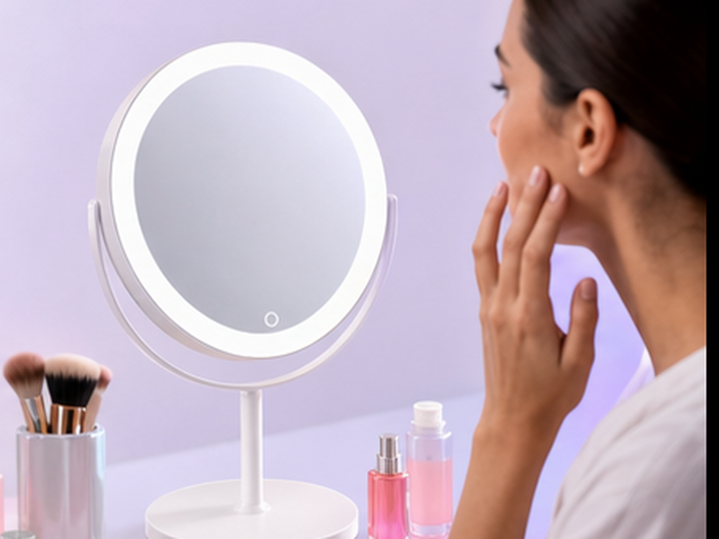 GlowTouch LED Vanity Mirror gallery image 2